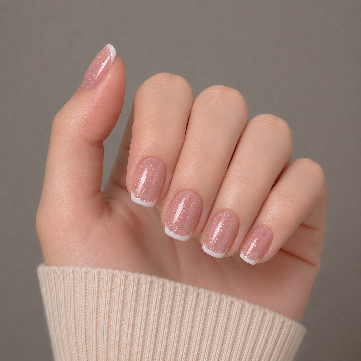 Classic Glittery French