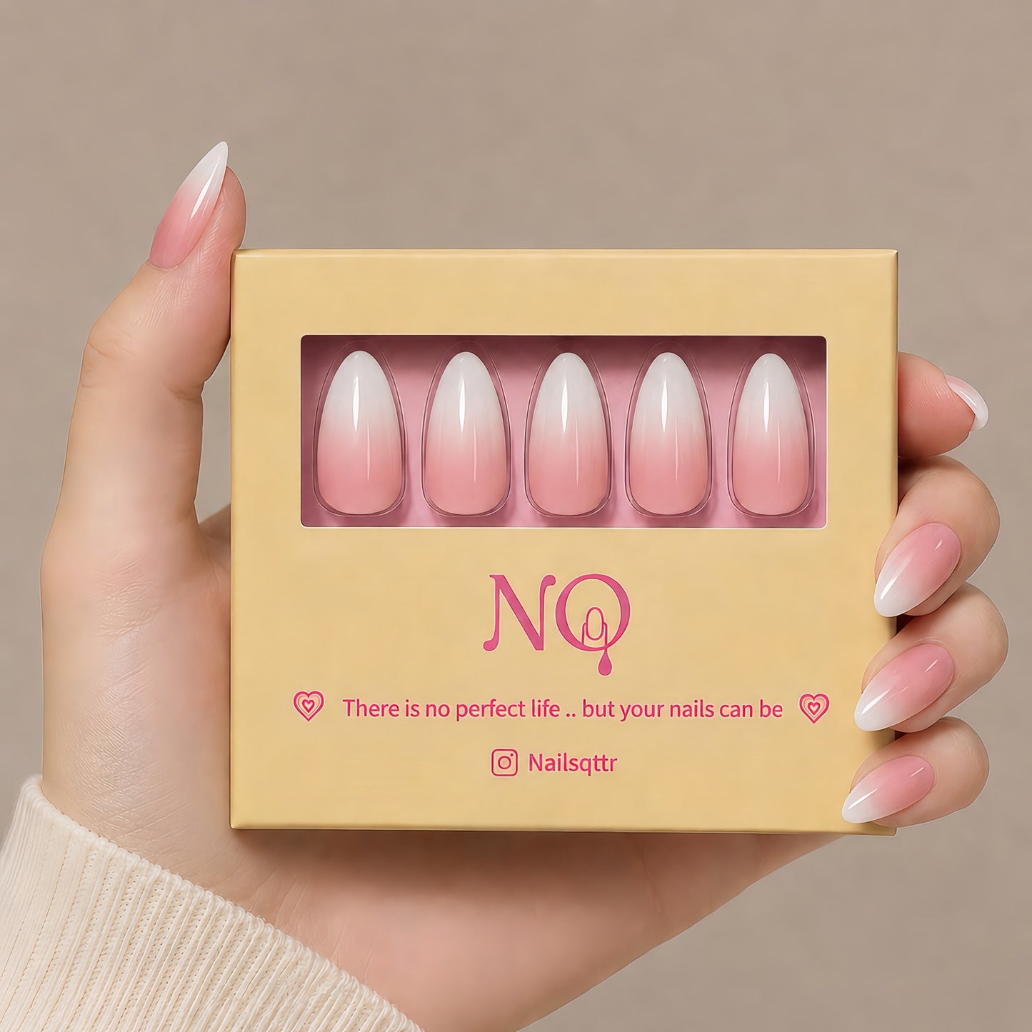 Natural Pink Ombré